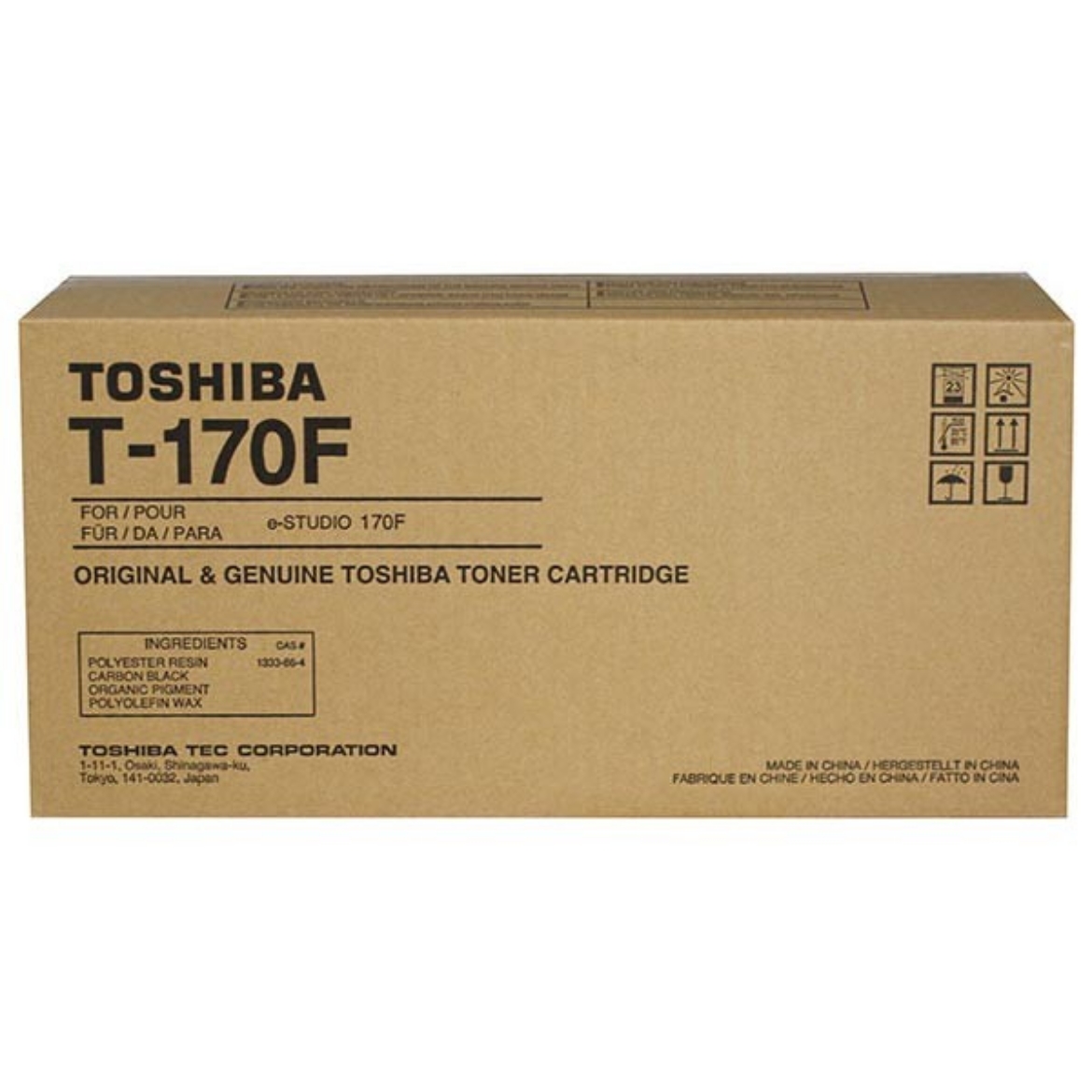 Picture of Toshiba ZT170F Black Toner Cartridge (6000 Yield)