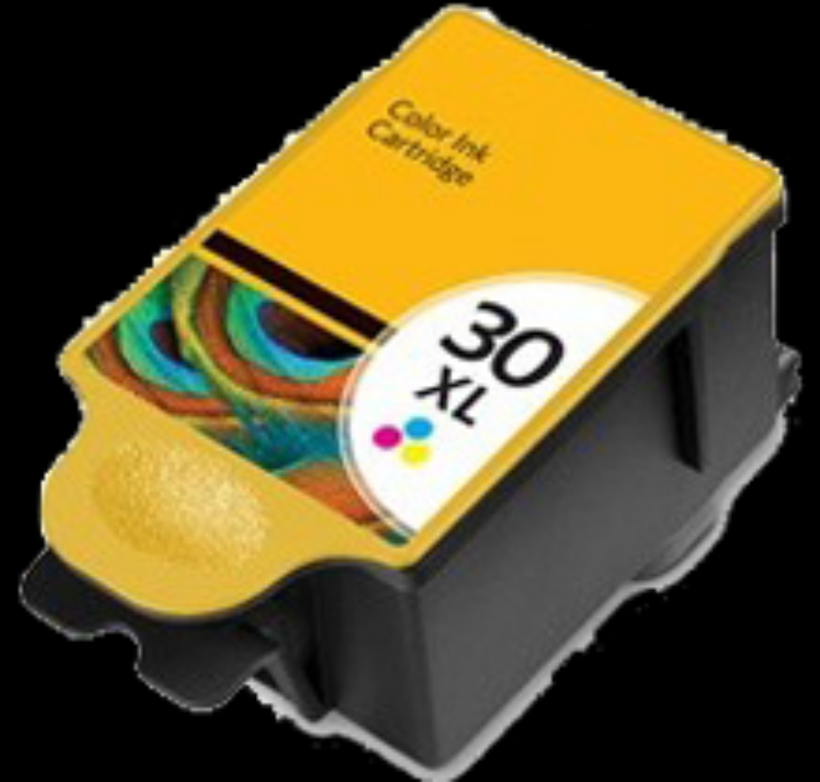 Picture of Remanufactured 1341080 (Kodak 30XL C) High Yield Color Ink Cartridge