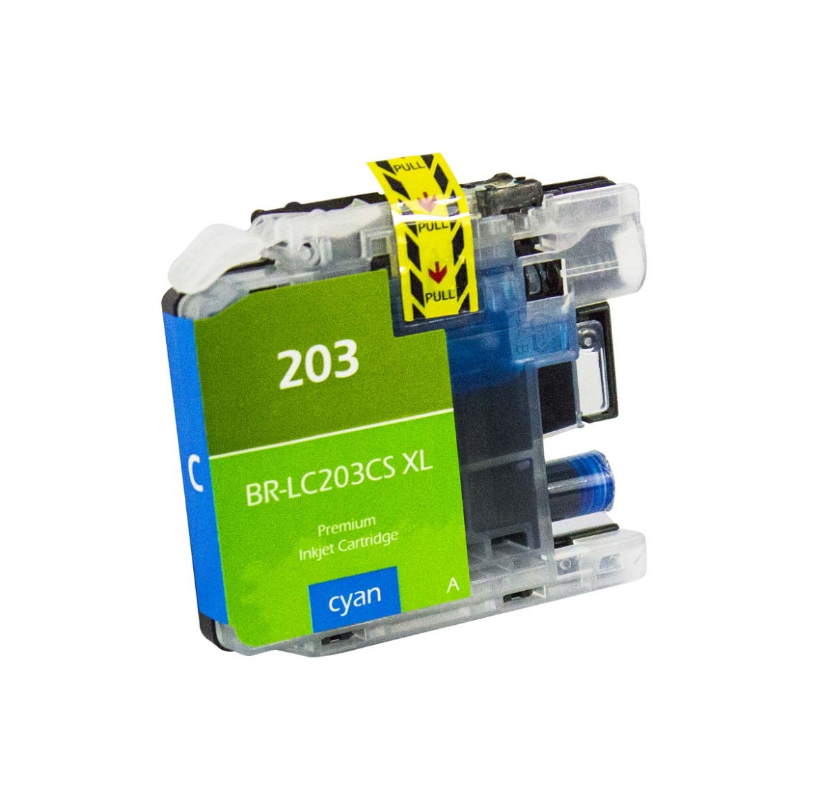 Picture of Compatible LC203C High Yield Cyan Ink Cartridge (550 Yield)