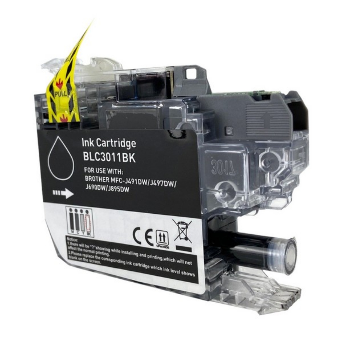 Picture of Compatible LC3011BK Black Ink Cartridge (200 Yield)