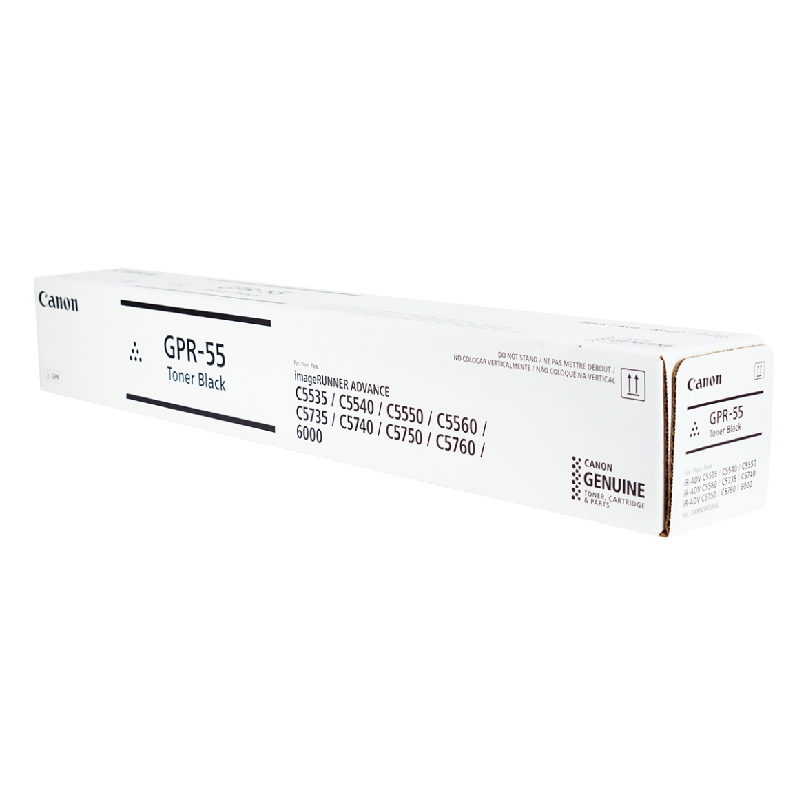 Picture of Canon 0481C003AA (GPR-55BK) High Yield Black Toner Cartridge (69000 Yield)
