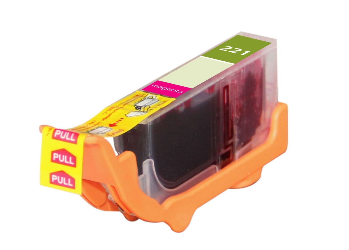 Picture of Compatible 2948B001 (CLI-221M) Magenta Ink Cartridge (420 Yield)