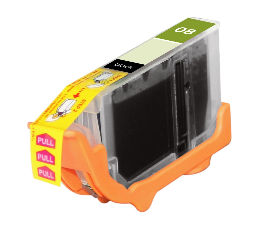 Picture of Compatible 0620B002 (CLI-8BK, Canon 8) Black Ink Cartridge