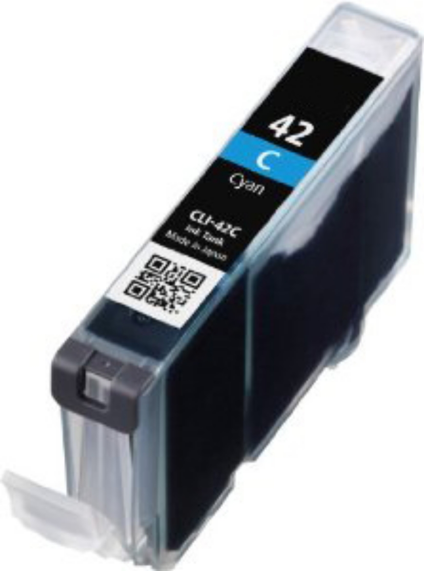 Picture of Compatible 6385B002 (CLI-42C) Cyan Inkjet Cartridge (13 ml)