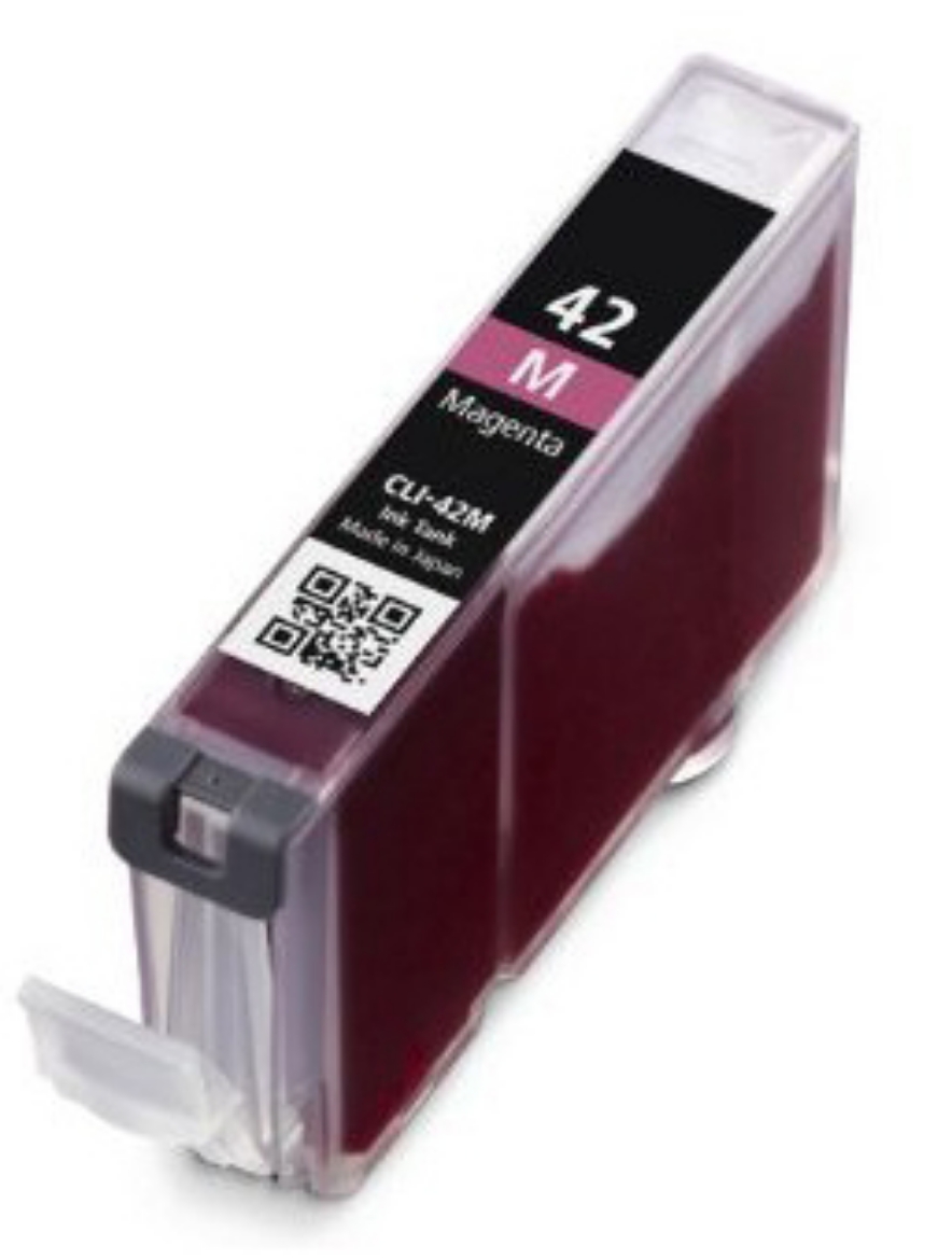 Picture of Compatible 6386B002 (CLI-42M) Magenta Inkjet Cartridge (13 ml)