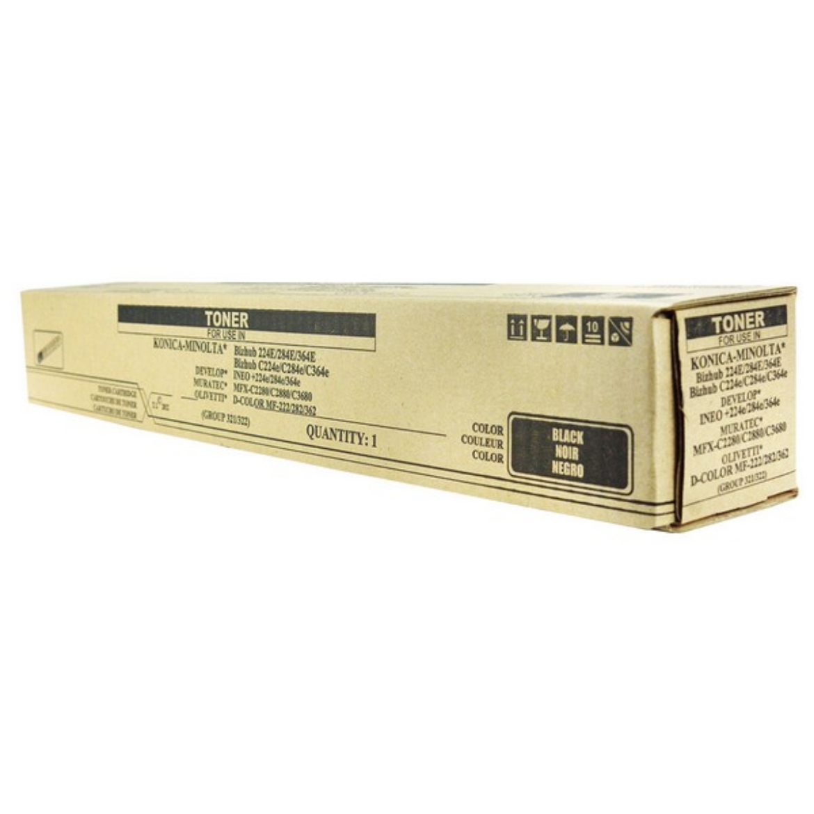 Picture of Compatible TS3680K Black Toner Cartridge (25000 Yield) (TAA Compliant)