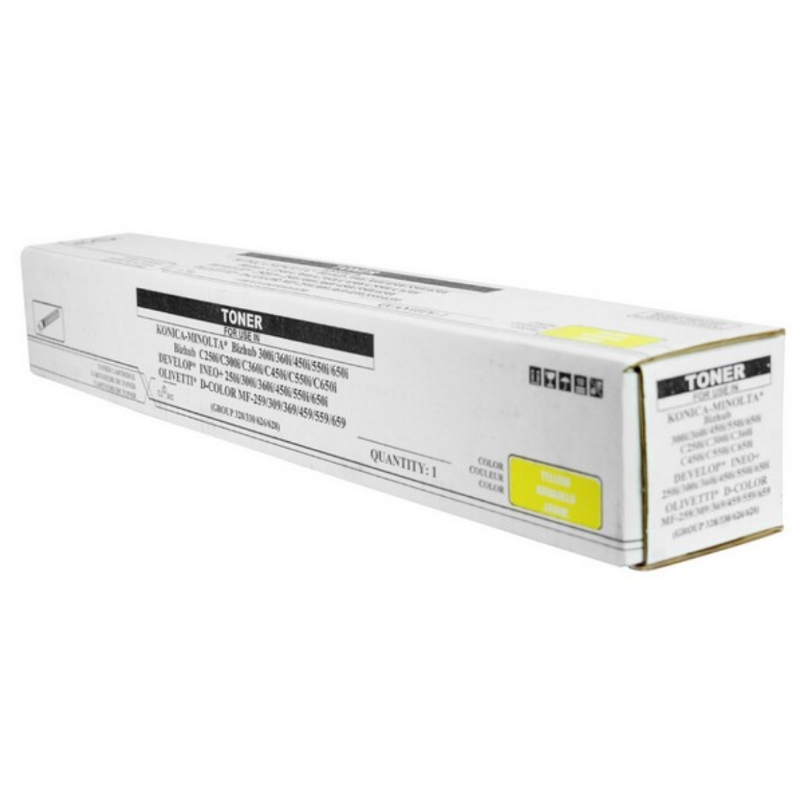 Picture of Compatible ACV1230 (TN-626Y) Yellow Toner Cartridge (28000 Yield) (TAA Compliant)