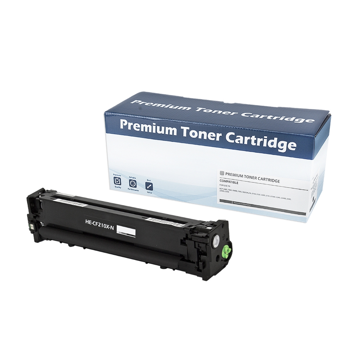 Picture of Compatible CF210X (HP 131X) High Yield Black Toner Cartridge (2400 Yield)