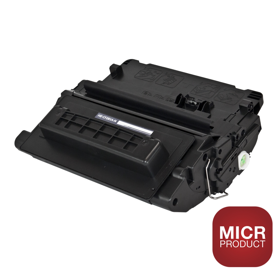 Picture of MICR CF281A (HP 81A) Black Toner Cartridge (2 pack) (10500 Yield)