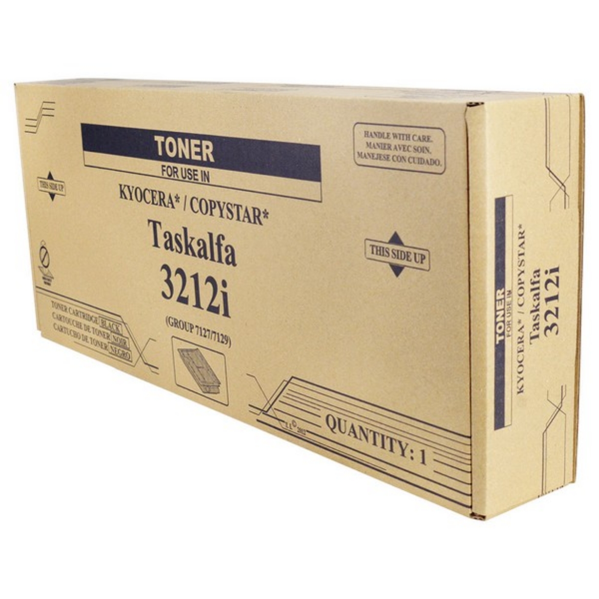Picture of Compatible 1T02V70CS0 (TK-7129) Black Toner Cartridge (20000 Yield) (TAA Compliant)