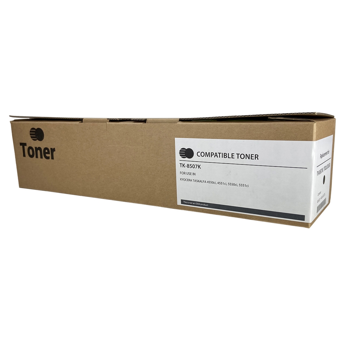 Picture of Compatible 1T02LC0US0 (TK-8507K, 1T02LC0US1) Black Toner Cartridge (30000 Yield) (TAA Compliant)