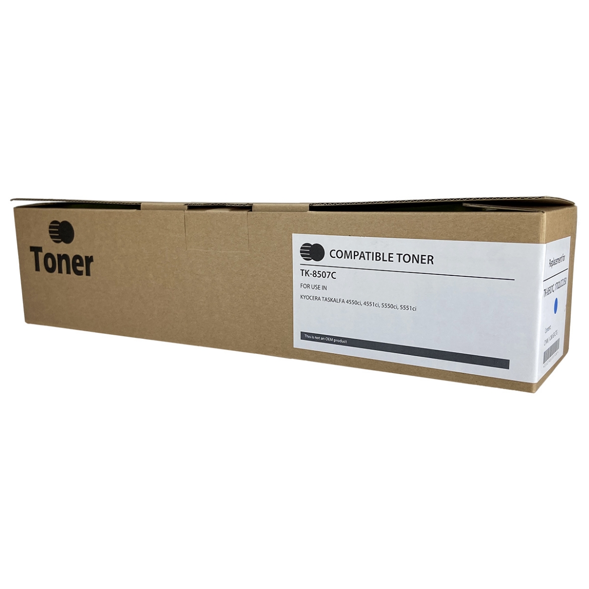Picture of Compatible 1T02LCCUS0 (TK-8507C) Cyan Toner Cartridge (20000 Yield) (TAA Compliant)