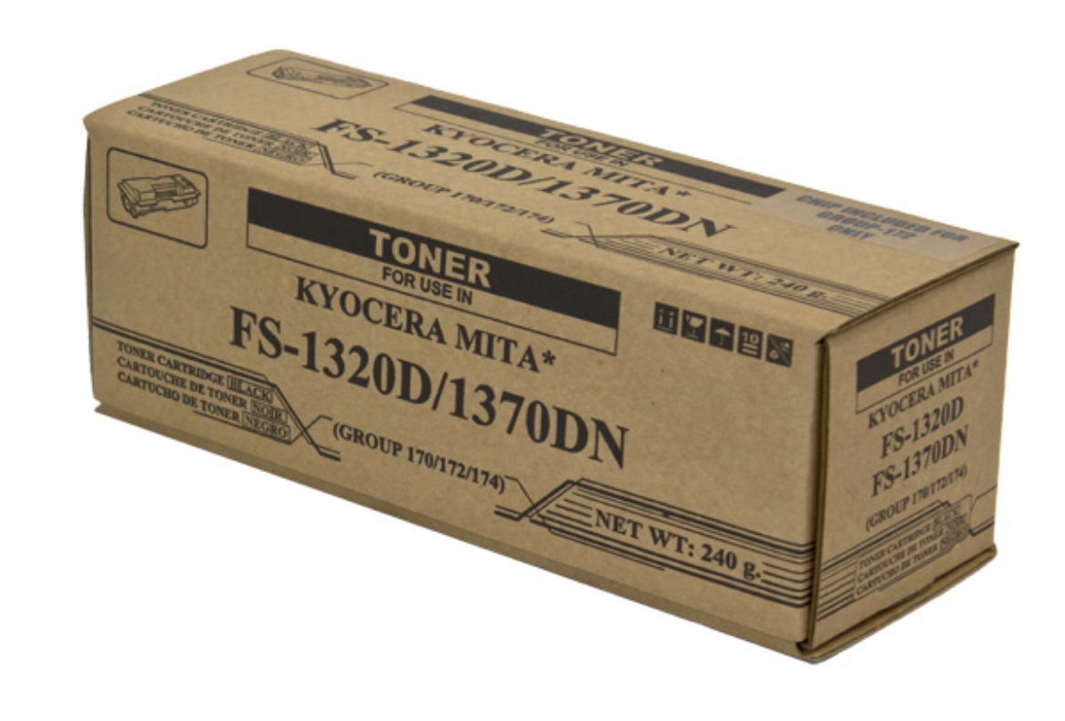 Picture of Compatible 1T02LZ0US0 (TK-172, TK-174) Black Toner Cartridge (7200 Yield) (TAA Compliant)