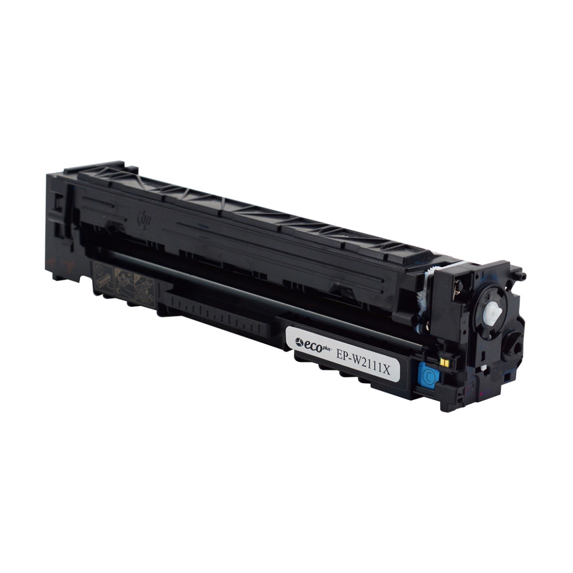 Picture of EcoPlus Reman W2111X (HP 206X) High Yield Cyan Toner Cartridge (2450 Yield)